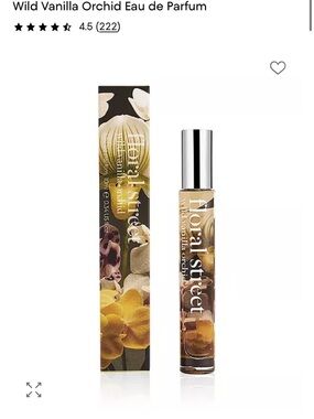 FLORAL STREET Wild Vanilla Orchid Eau de Parfum - .34 fl oz NIB